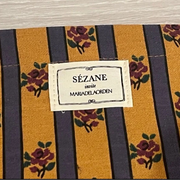 Sezane floral tote bag - Picture 2 of 4